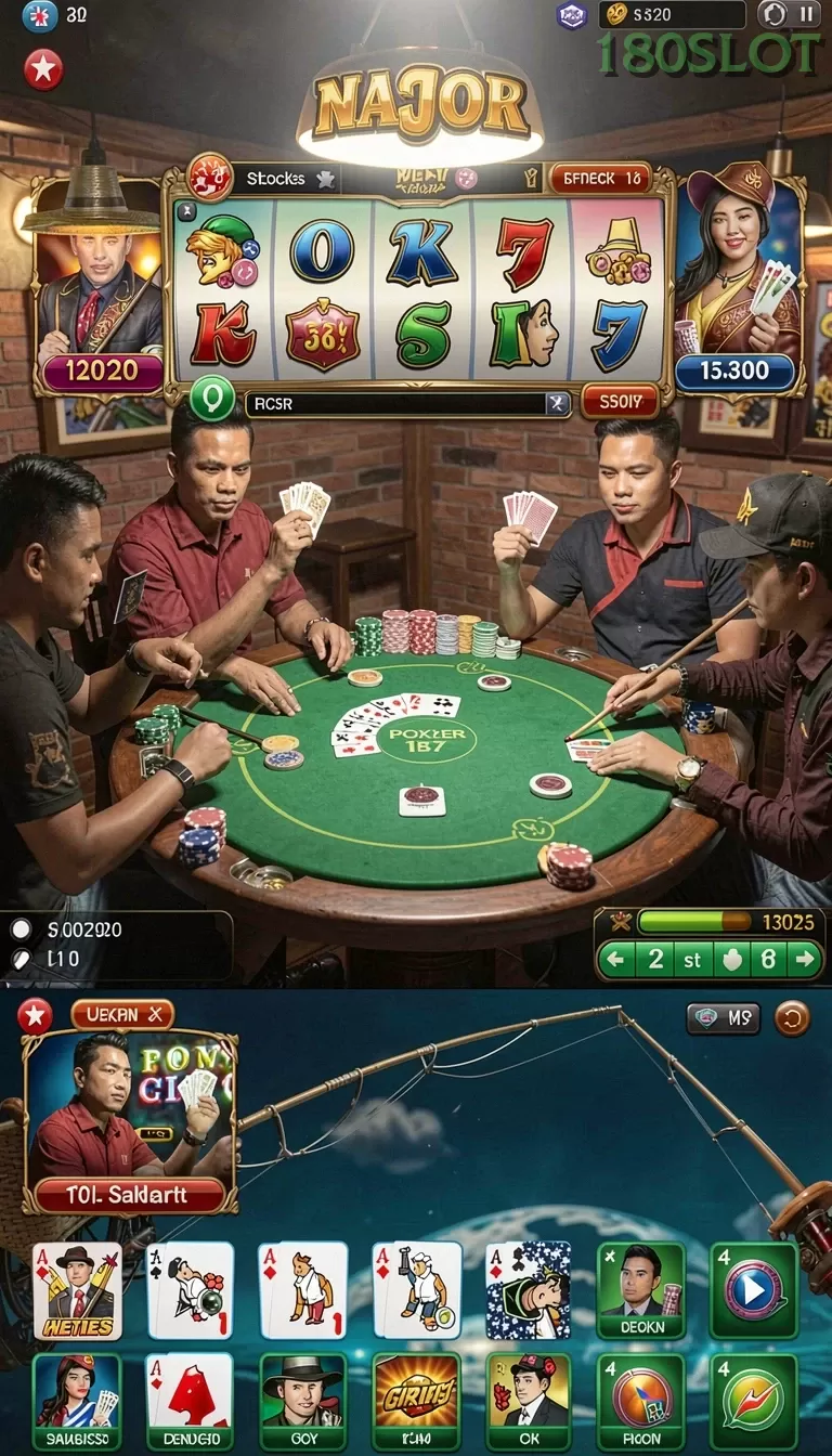 Cuplikan layar BORDER — halaman utama