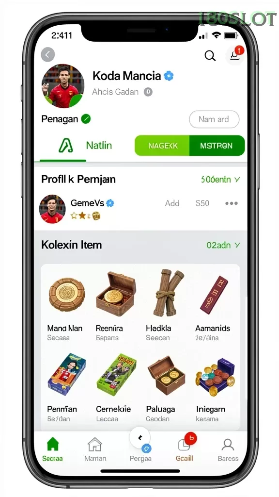 Cuplikan layar EE789 — pengaturan akun